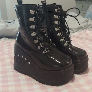 Platform Goth Boots